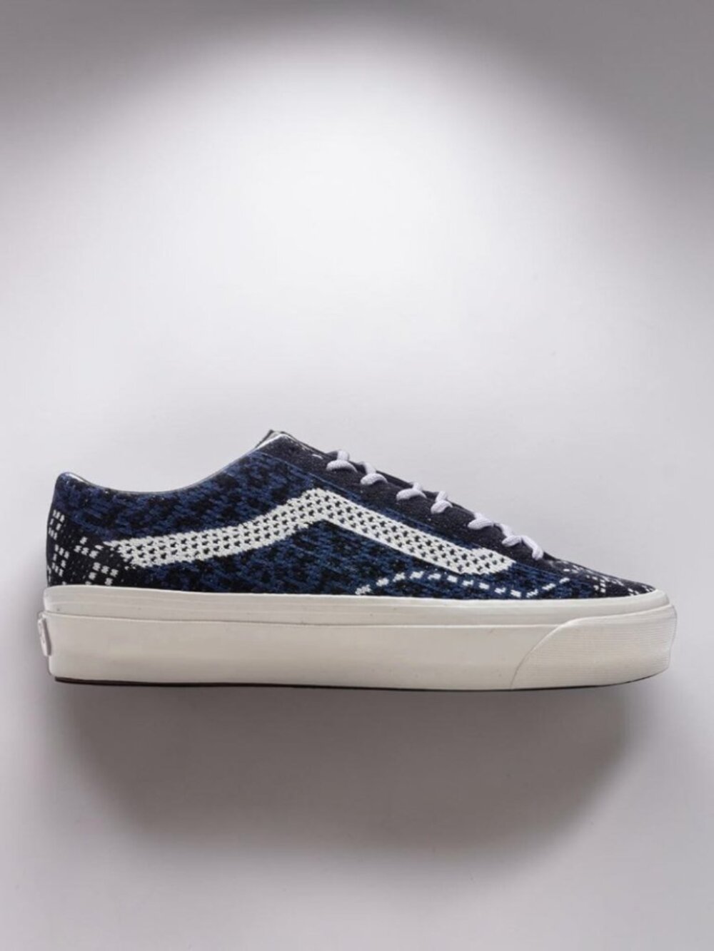 Vans Lx Old Skool 36 EK Premium Knit Pack Mens Shoes  Cheetah Navy (NEW)
